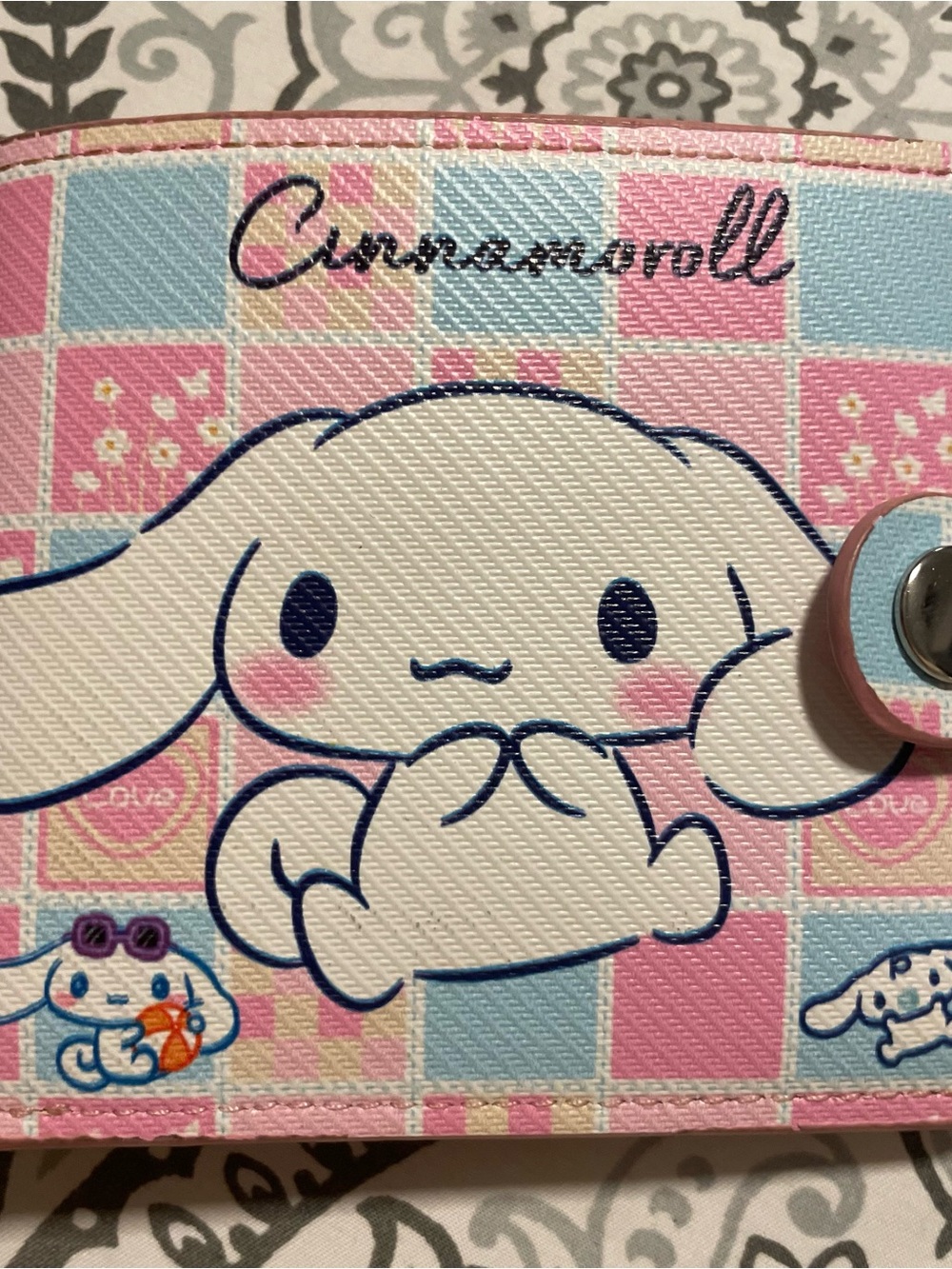 Pink & Blue Small Pets Accessory Pouch